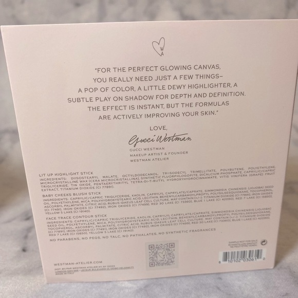 Westman Atelier Clean Glow Trio, Lit, Petal, Biscuit, NEW - Sample - Picture 4 of 8